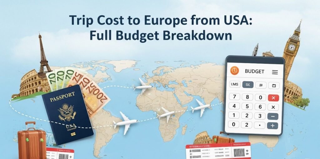 trip cost to europe from usa