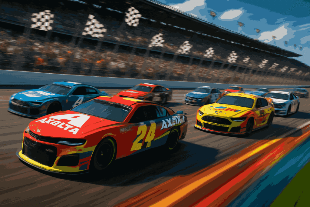 how many cars in nascar