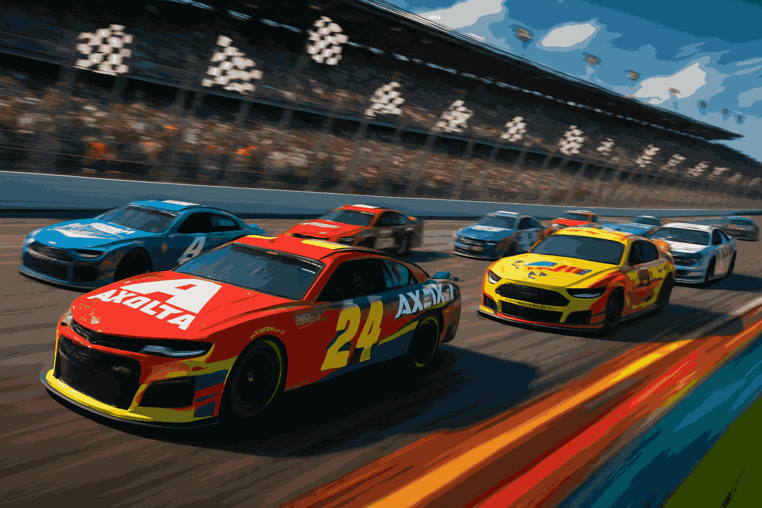 how many cars in nascar