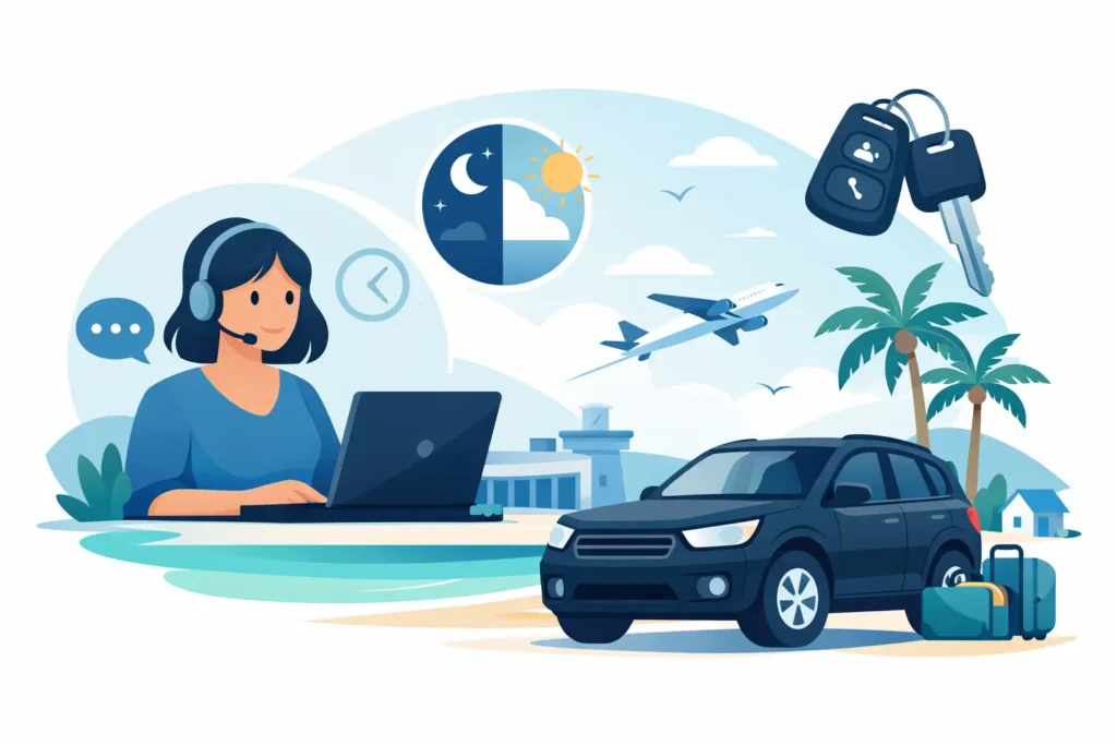 24/7 Support Car Rental Turks Caicos