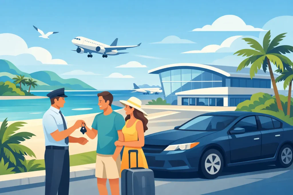 Airport Car Delivery in Turks and Caicos