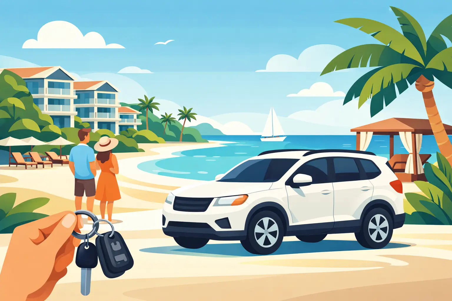 Grace Bay Car Rental With Resort Delivery