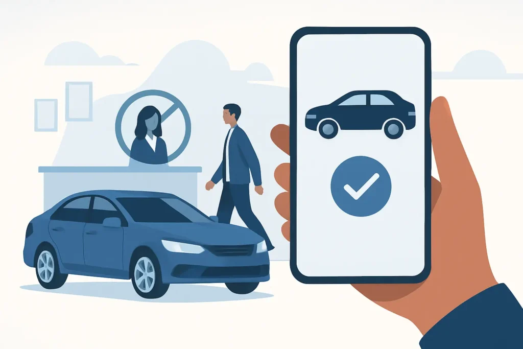 PLS Car Rental Pickup That Skips the Counter