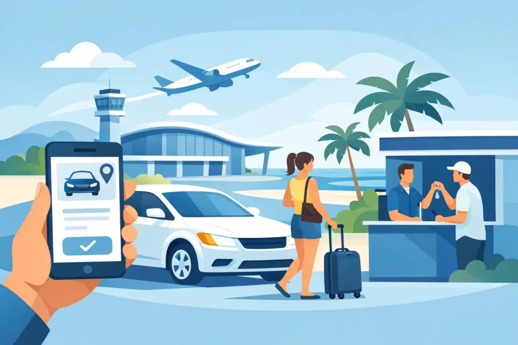 How to Book Car Rental PLS Airport Fast
